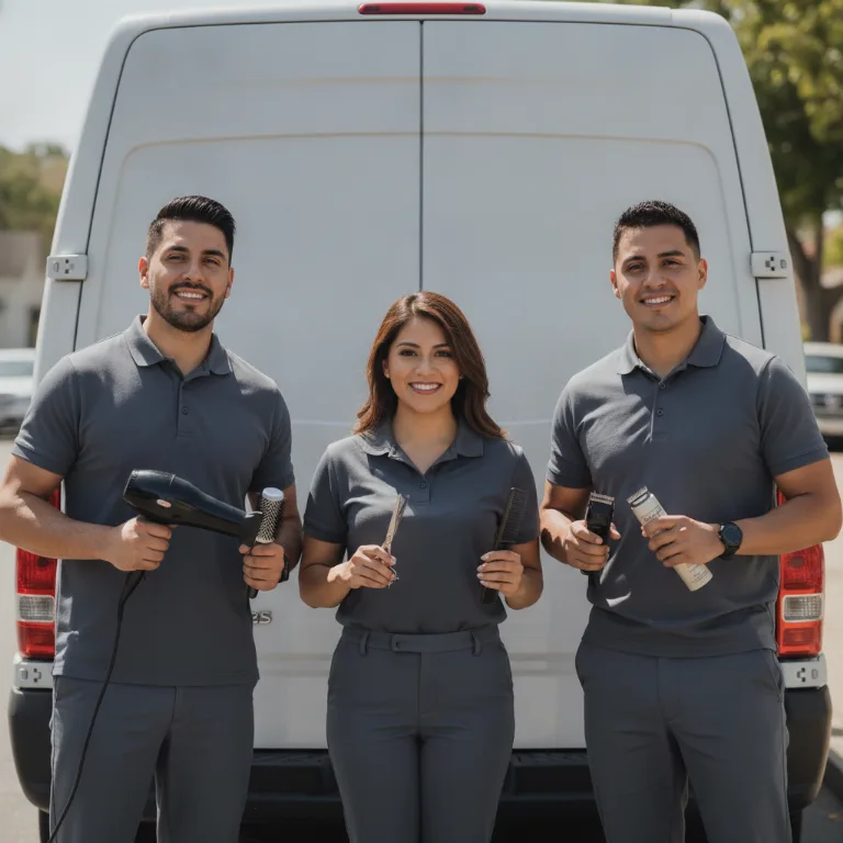 Cabeleireiro de Luxo equipe em Camacari